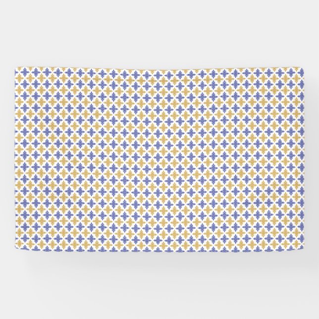 Flower Pattern Banner (Horizontal)