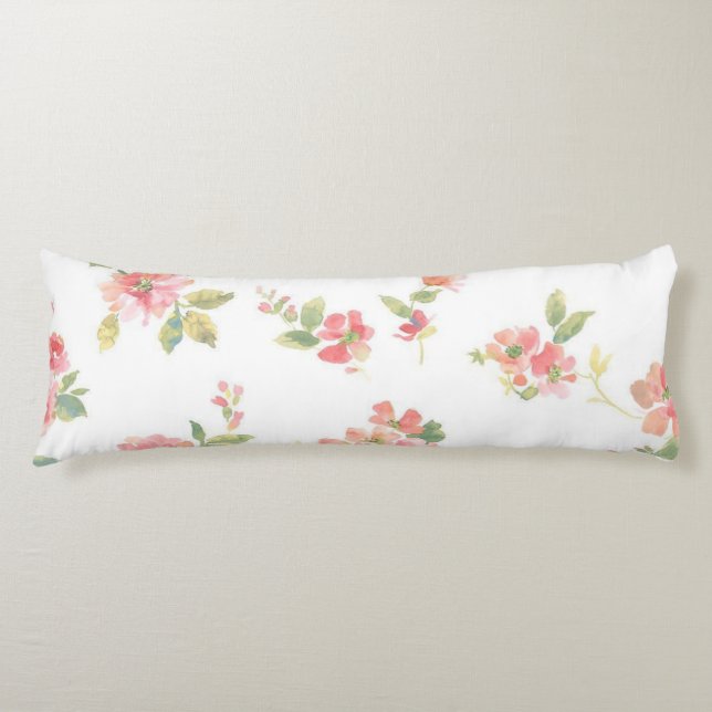 Flower pattern body cushion (Front)