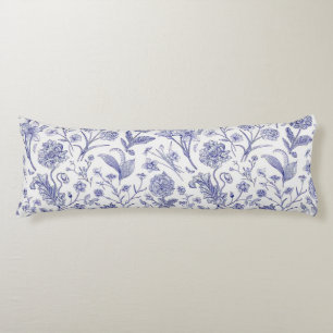 Flower pattern body cushion