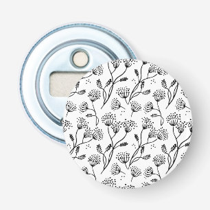 Flower pattern bottle opener