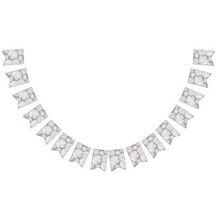 Flower pattern bunting