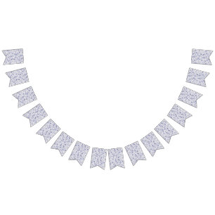 Flower pattern bunting