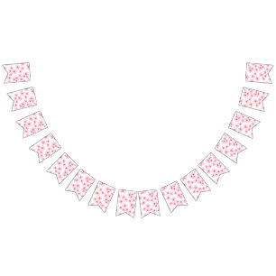 Flower pattern bunting