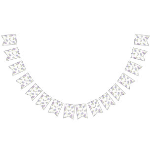 Flower pattern bunting