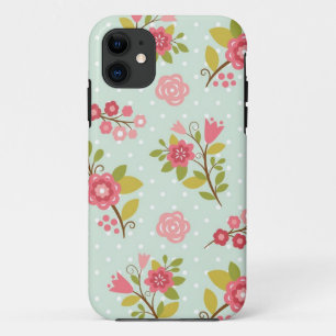 Flower pattern iPhone 11 case