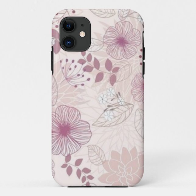 Flower pattern Case-Mate iPhone case (Back)
