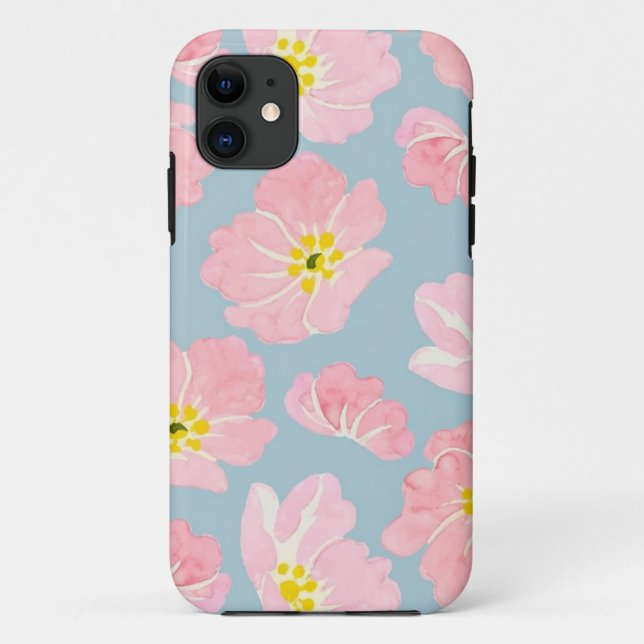 Flower pattern Case-Mate iPhone case (Back)