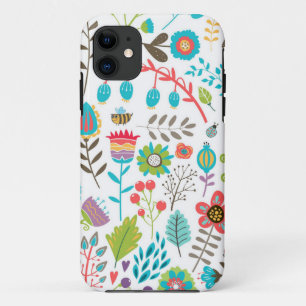 Flower pattern iPhone 11 case