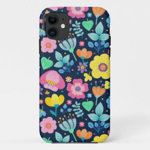 Flower pattern iPhone 11 case