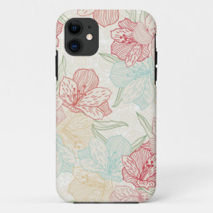 Flower pattern iPhone 11 case