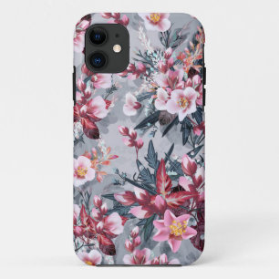 Flower pattern iPhone 11 case