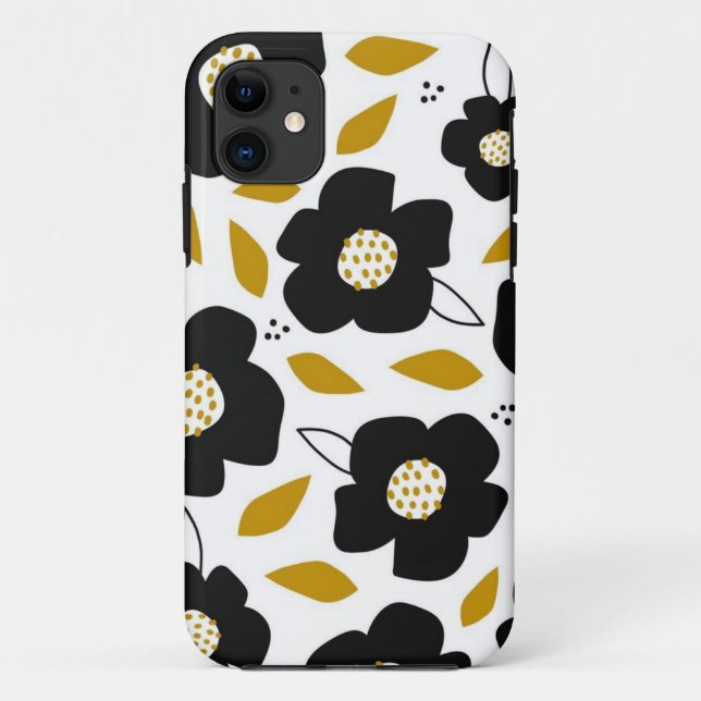 Flower pattern Case-Mate iPhone case (Back)