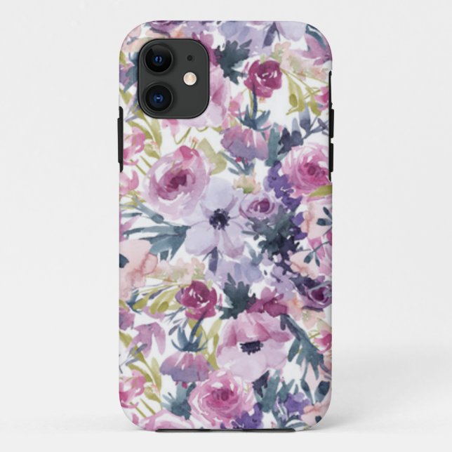 Flower pattern Case-Mate iPhone case (Back)