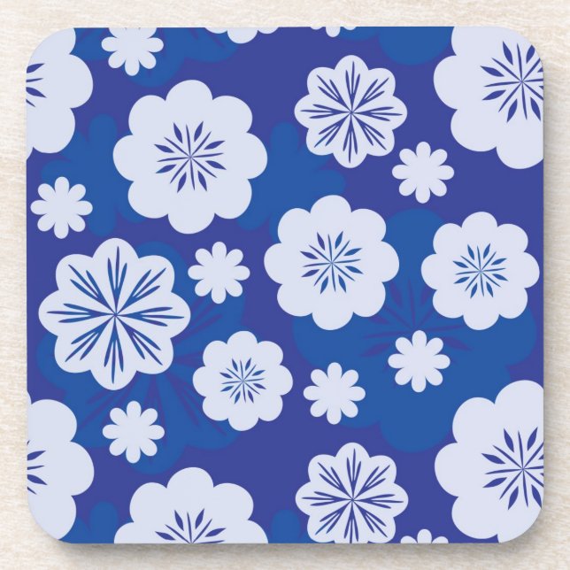 flower pattern coaster (Front)