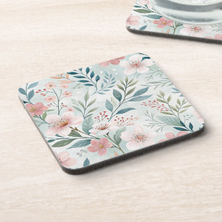 Flower Pattern Coaster