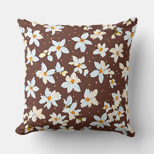 Flower pattern cushion (Front)