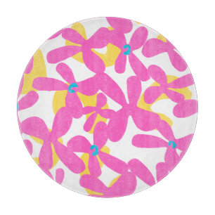 Flower pattern cutting board