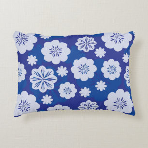 flower pattern decorative cushion