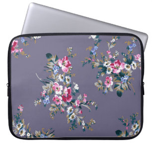 flower pattern design textile illustrationpattern, laptop sleeve