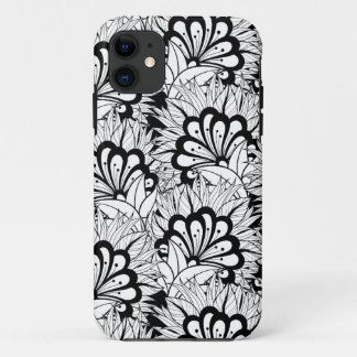 Flower Pattern Doodle iPhone 11 Case