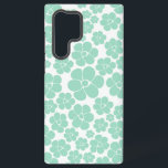 Flower Pattern - Green (Mint) Samsung Galaxy Case<br><div class="desc">Flower Pattern - Green (Mint)</div>