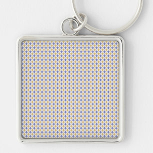 Flower Pattern Key Ring