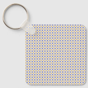 Flower Pattern Key Ring