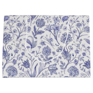 Flower pattern large gift bag