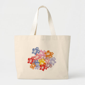 flower pattern large tote bag