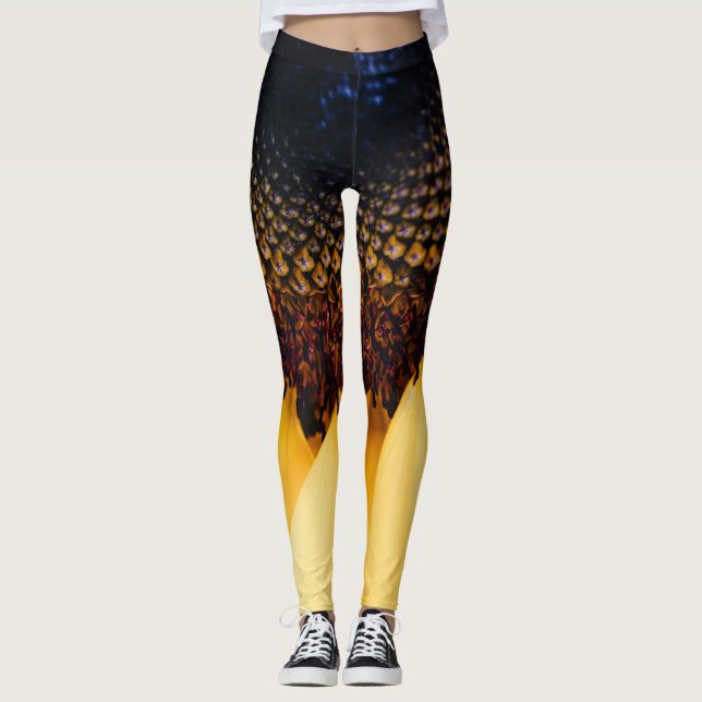 Flower Pattern Leggings (Front)