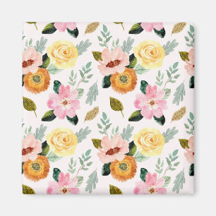 flower pattern magnet