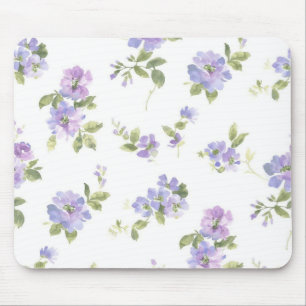 Flower pattern mouse pad