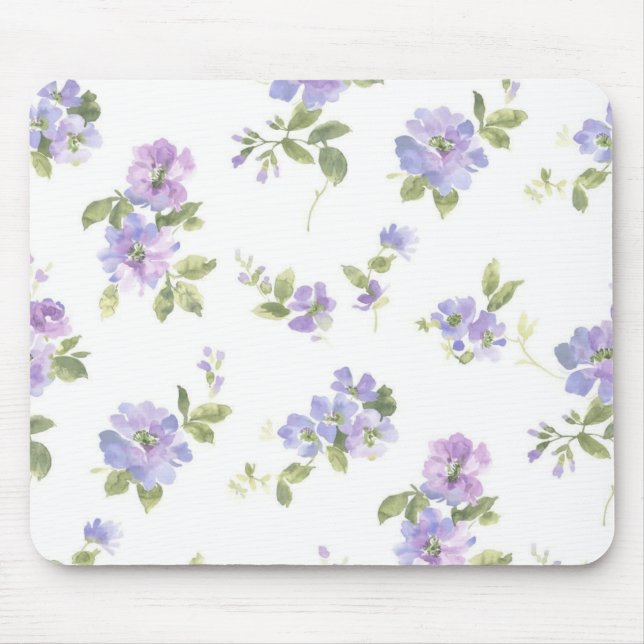 Flower pattern mouse pad (Front)