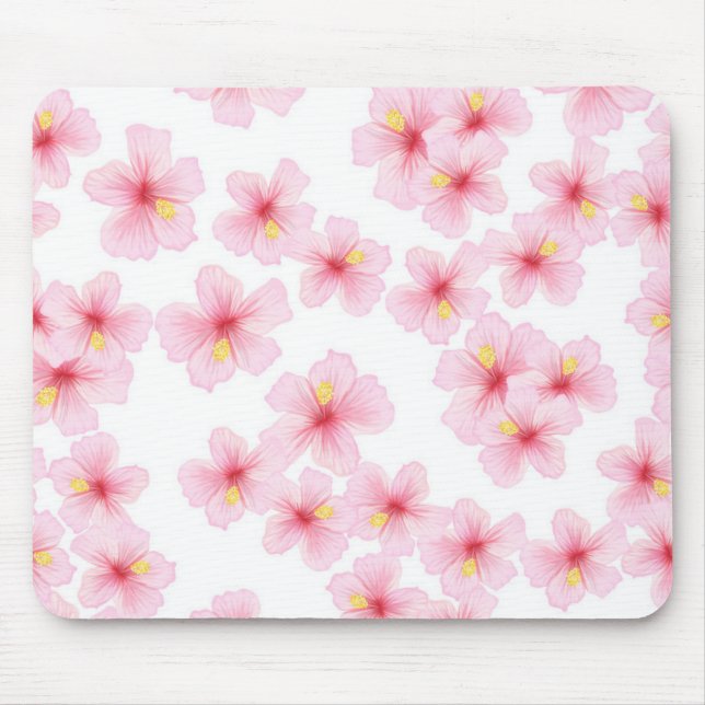 Flower pattern mouse pad (Front)