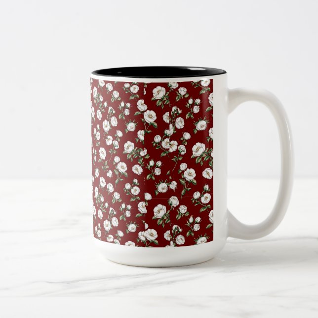 Flower Pattern Mug (Right)