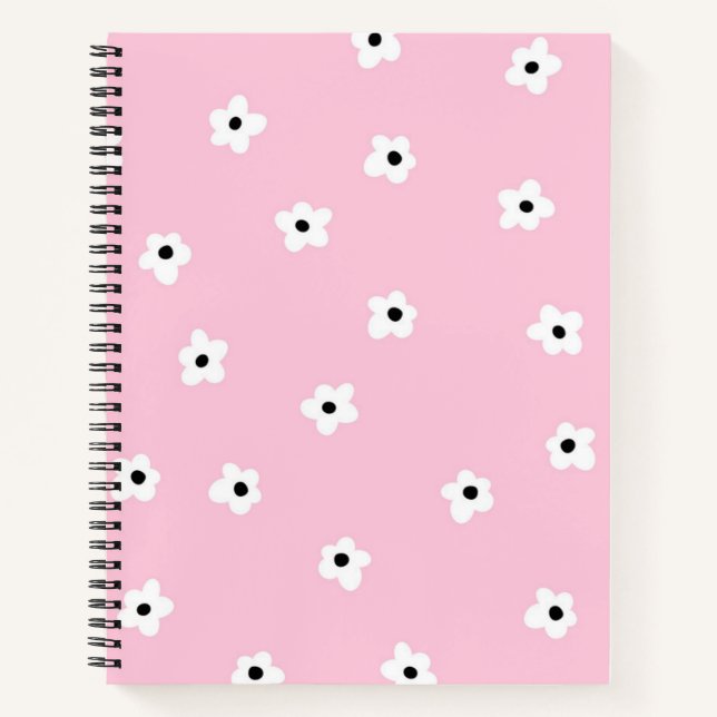 Flower pattern notebook (Front)