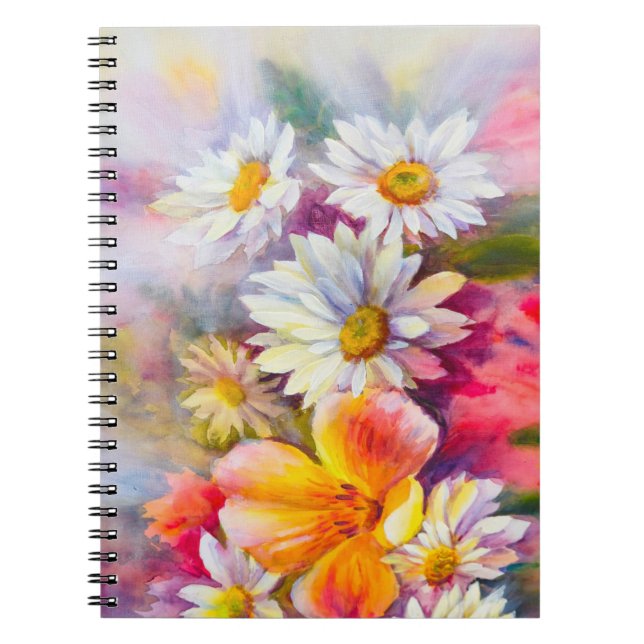 flower pattern notebook (Front)