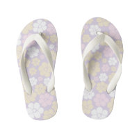 Flower Pattern - Pastel Pink, Yellow and Purple
