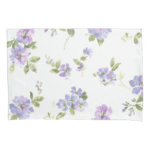 Flower pattern pillowcase