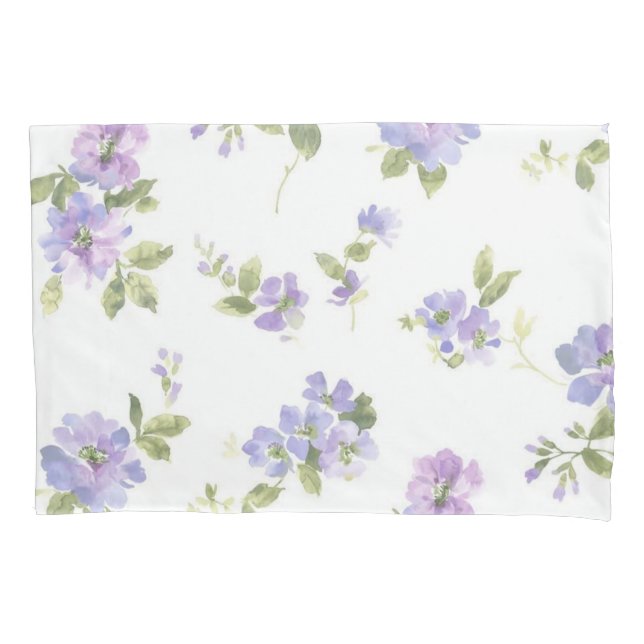 Flower pattern pillowcase (Front)