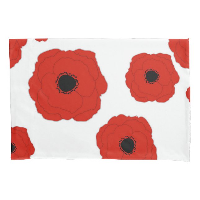 Flower pattern pillowcase (Front)