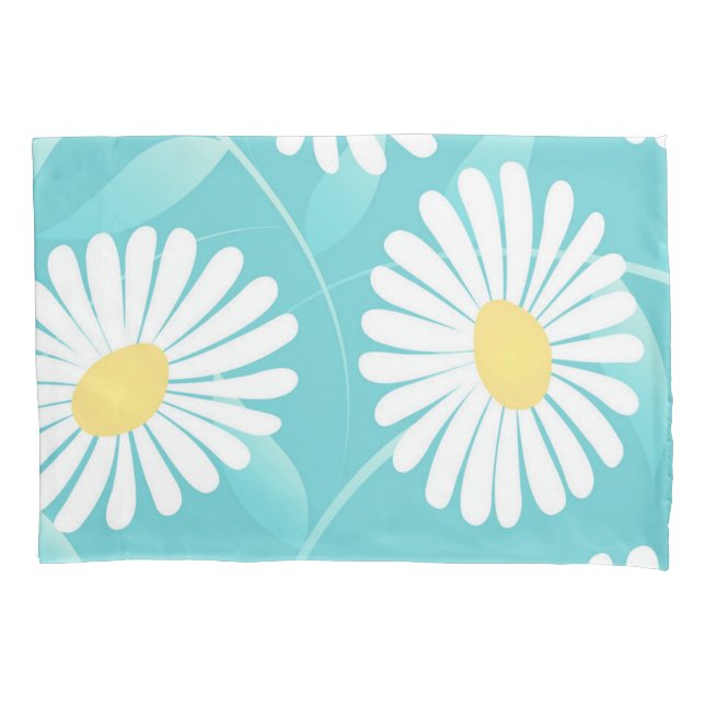 Flower pattern pillowcase (Front)