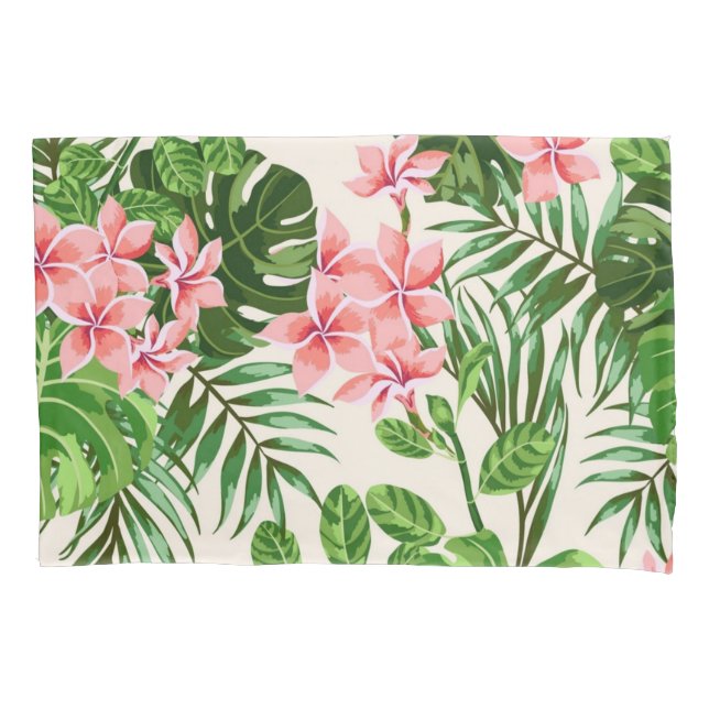 Flower pattern pillowcase (Front)