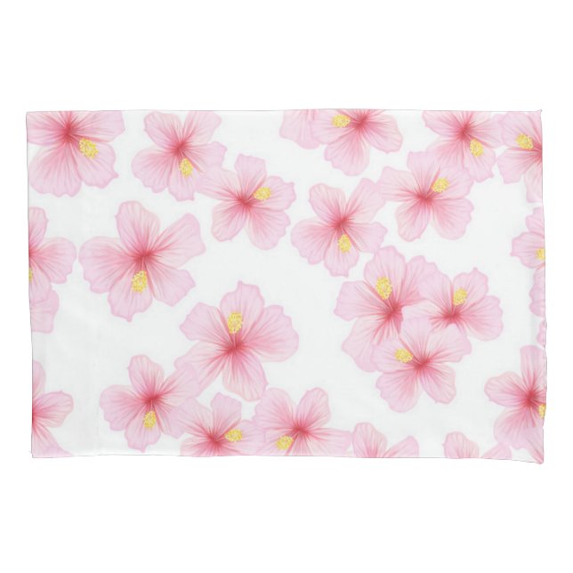 Flower pattern pillowcase (Front)