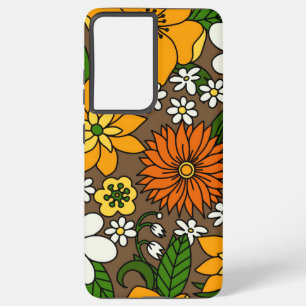 Flower pattern samsung galaxy case