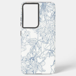 Flower pattern samsung galaxy case