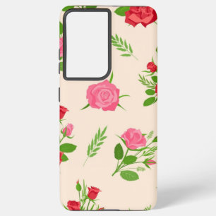 Flower pattern samsung galaxy case