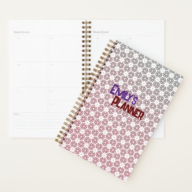 Flower pattern seamless Planner (Display)