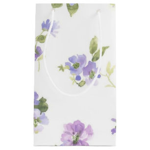 Flower pattern small gift bag