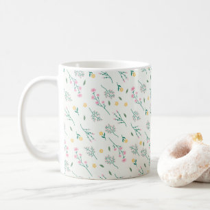 Flower Pattern Spring Floral Classic Coffee Mug